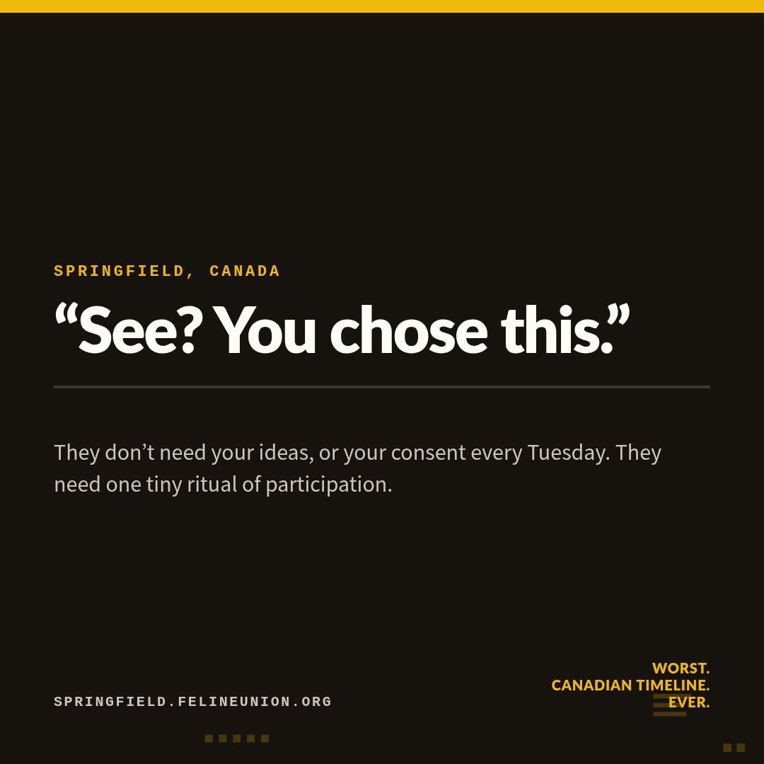 Share card: The ritual. “See? You chose this.”